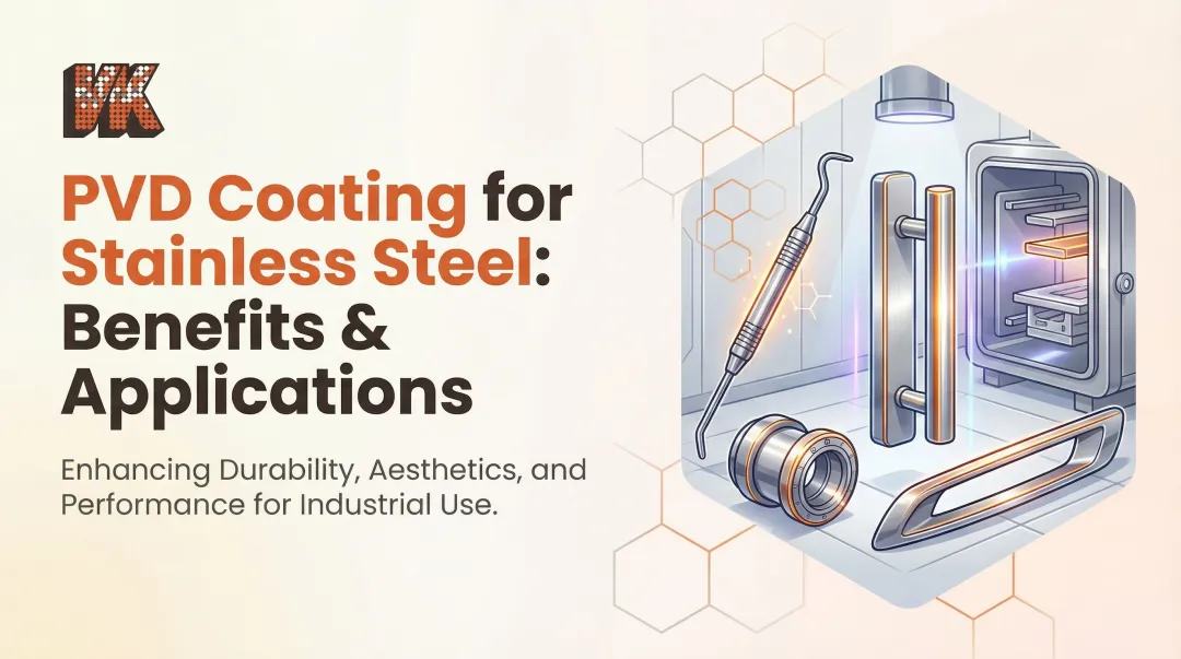 PVD Coating for Stainless Steel: Benefits & Applications