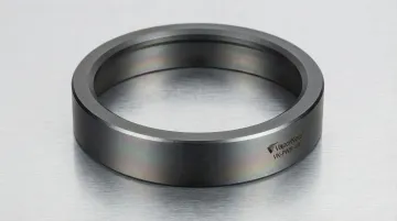 VaporKote boronized pump wear ring component showing treated metallic surface finish