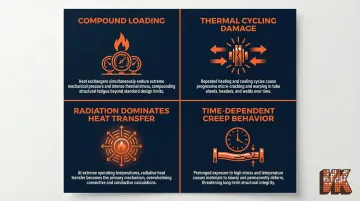 Four key high-temperature heat exchanger engineering challenges above 500 degrees Celsius