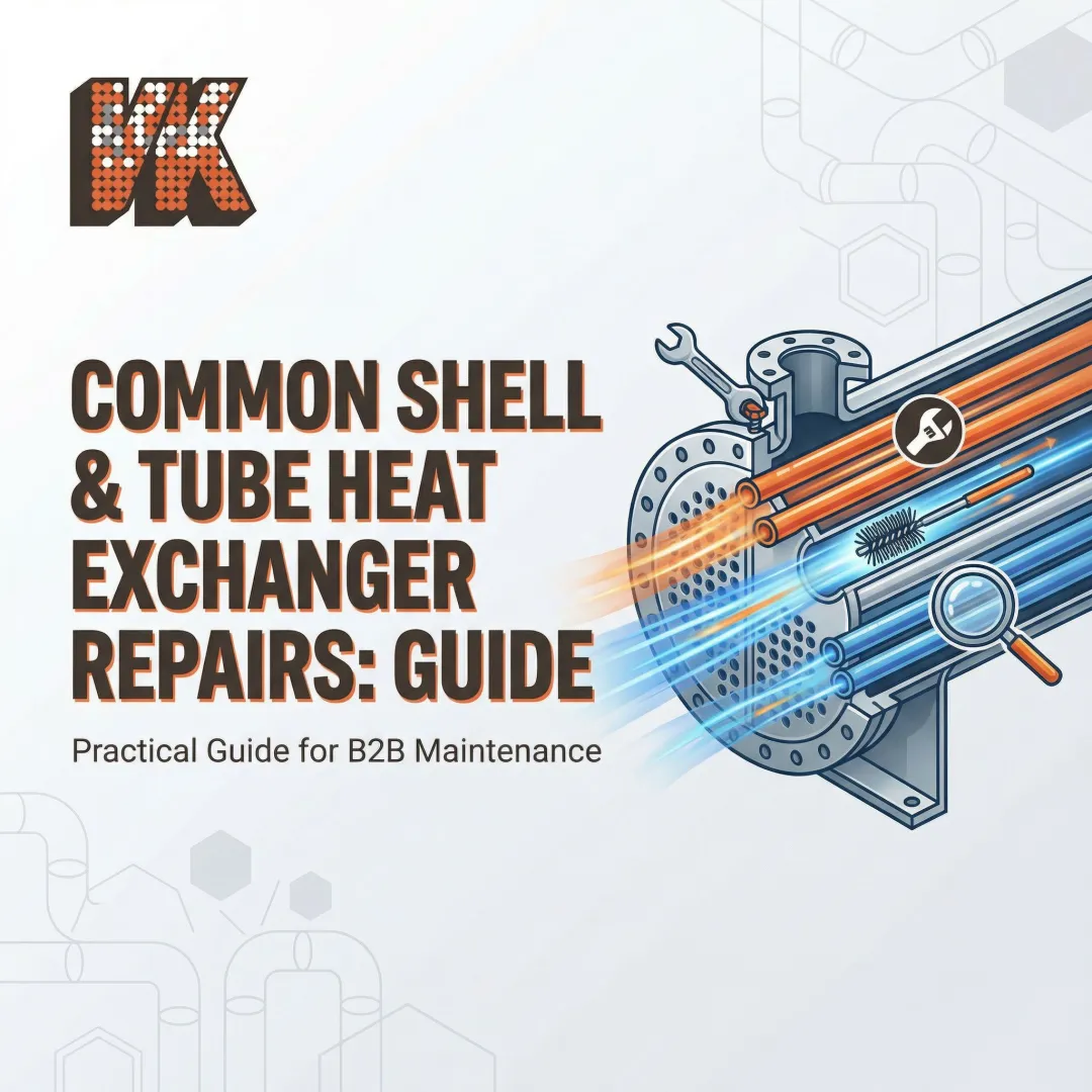 Common Shell & Tube Heat Exchanger Repairs: Guide