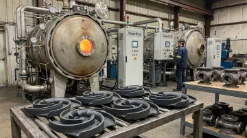 VaporKote boronizing diffusion coating process applied to precision pump components
