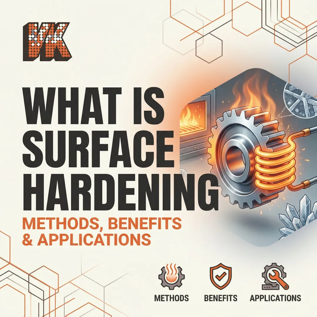What is Surface Hardening: Methods, Benefits & Applications