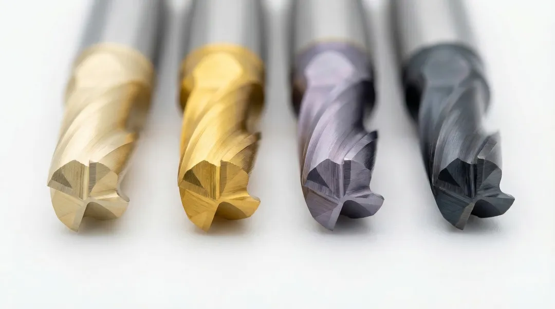 AlN versus TiN TiAlN AlTiN coating comparison hardness thermal conductivity oxidation threshold