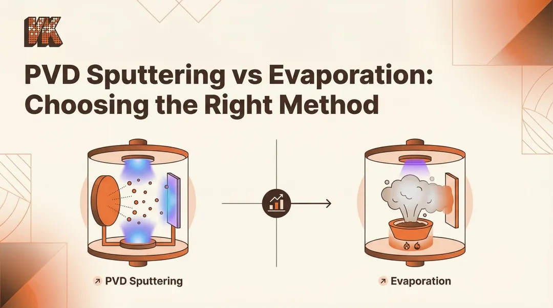 PVD Sputtering vs Evaporation: Choosing the Right Method