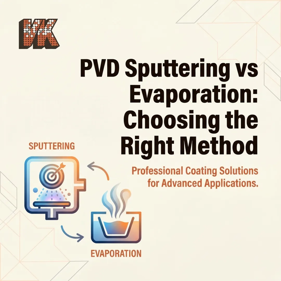 PVD Sputtering vs Evaporation: Choosing the Right Method