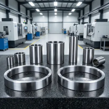 Industrial CNC machined wear rings and bushings with precision boron coatings