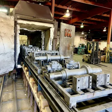 Industrial anti-corrosion coating applied to metal components