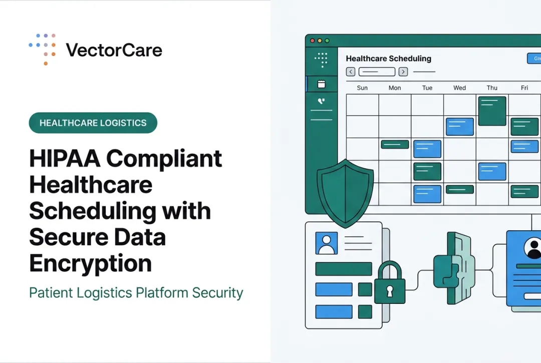 HIPAA Compliant Healthcare Scheduling with Secure Data Encryption