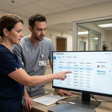 Epic embedded patient logistics workflow dashboard