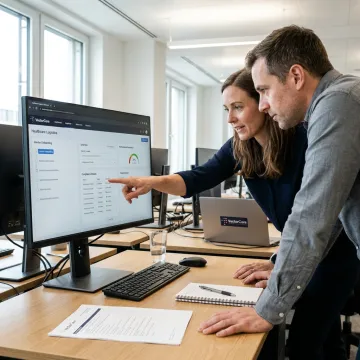 Vendor network management workflow