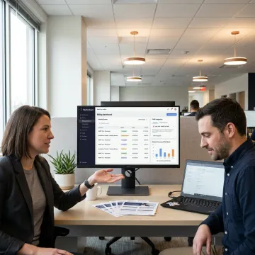 Healthcare team reviewing Epic payment integration workflow