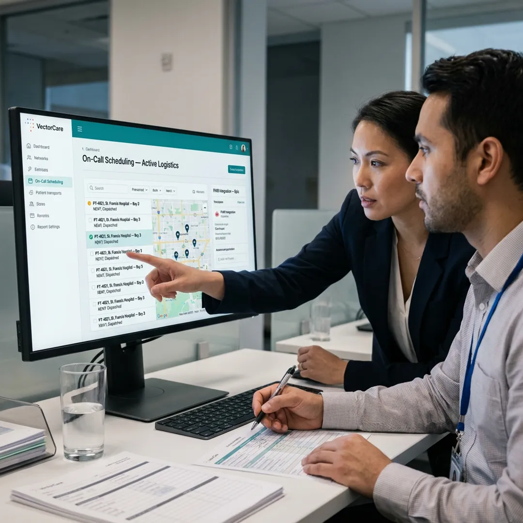 Urgent Patient Logistics Coordination Software