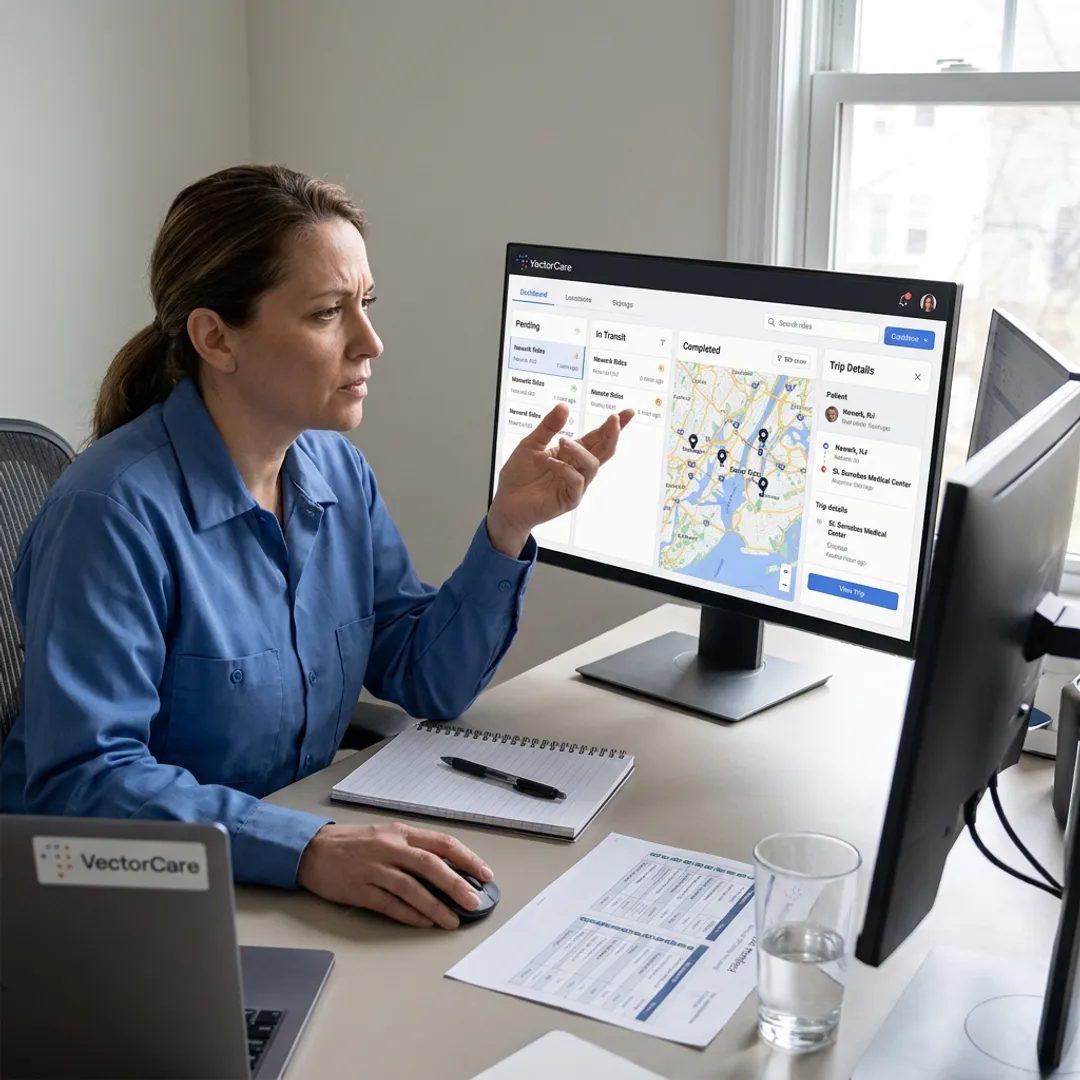 Patient Transport Coordination Software for Providers