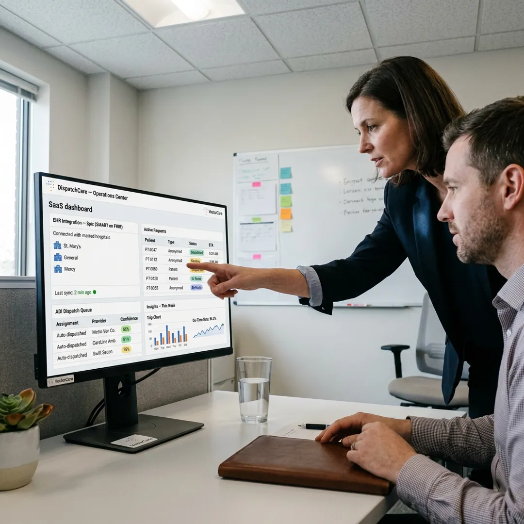 Medical integration platform for patient logistics