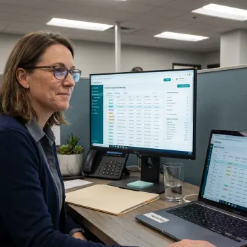 NEMT dispatching scheduling and billing software dashboard