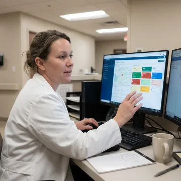 AI-powered EHR and billing dashboard for healthcare teams