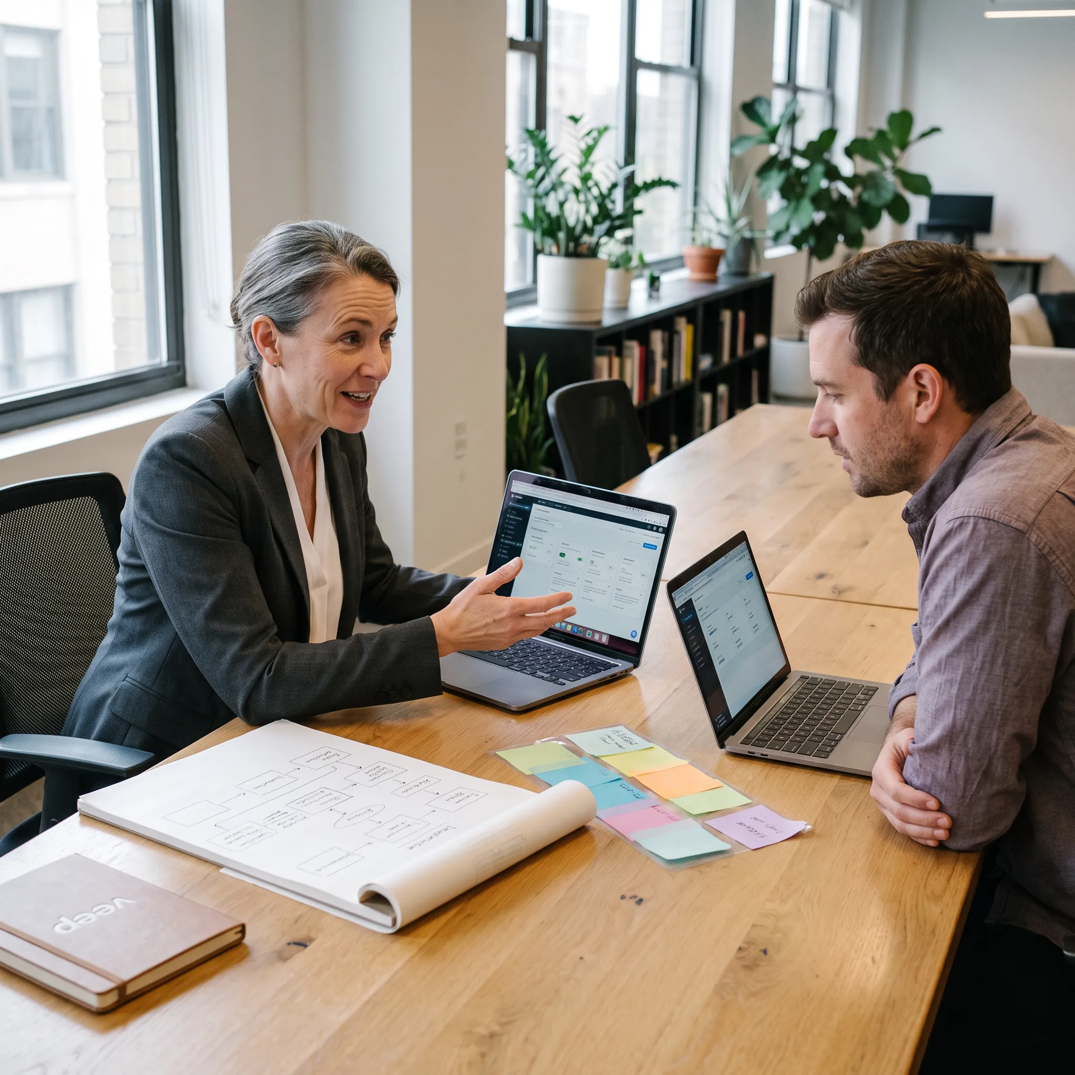 AI leader mapping business automation opportunities