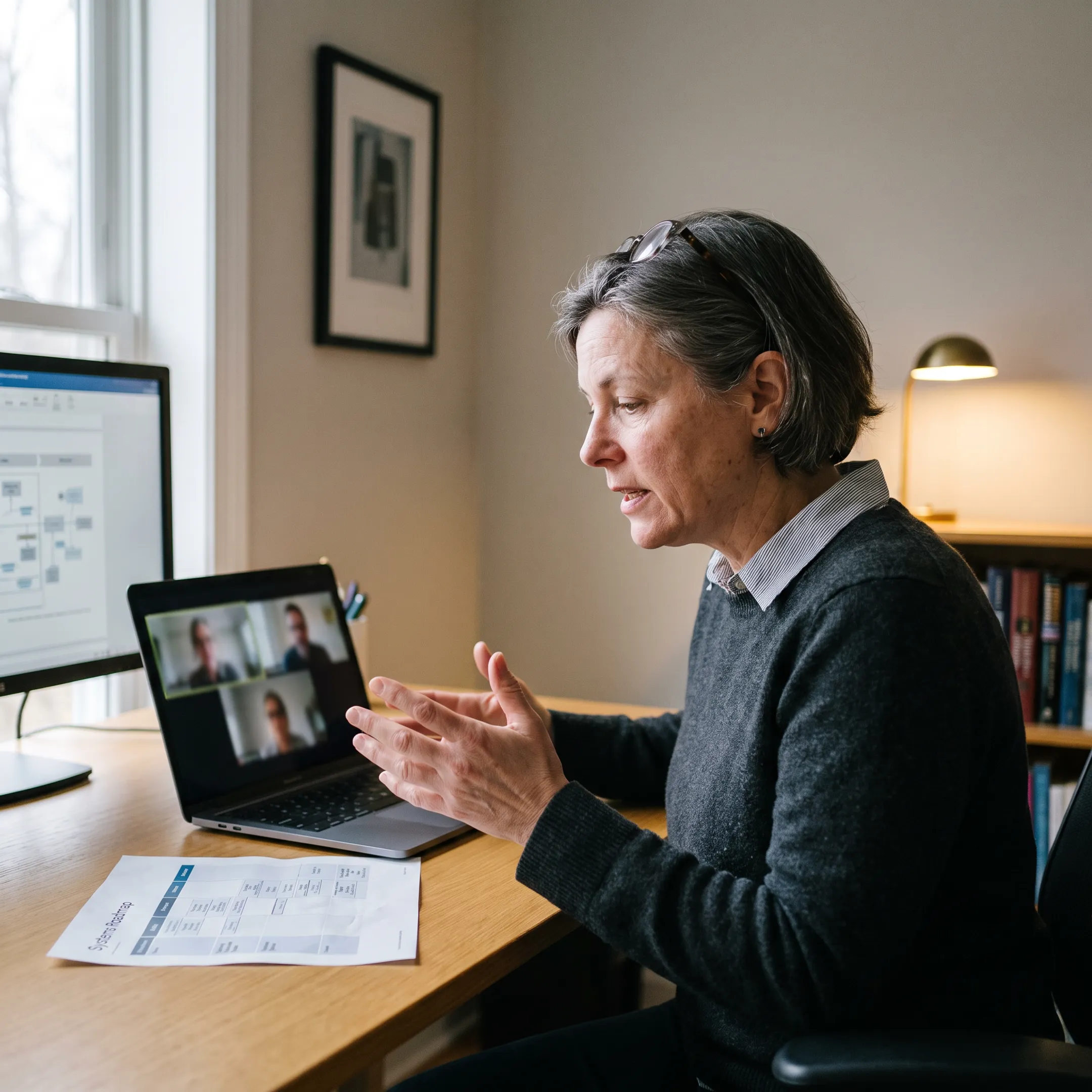 Virtual CIO leading a technology planning session with company executives