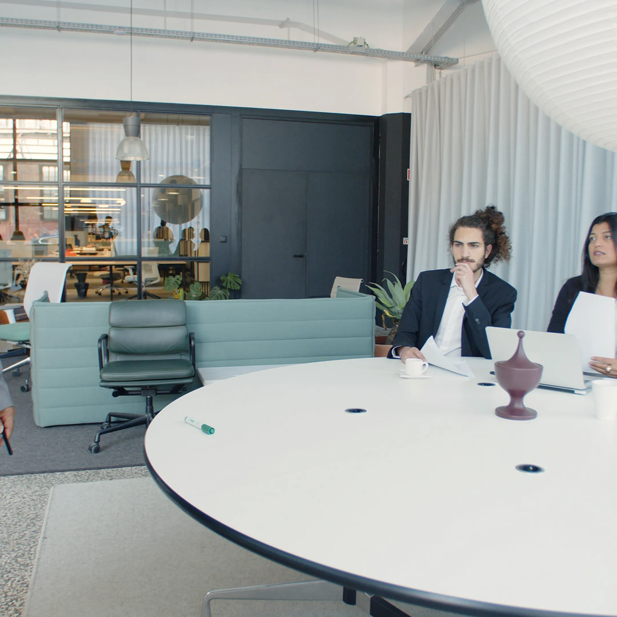 Business leaders planning an operating initiative