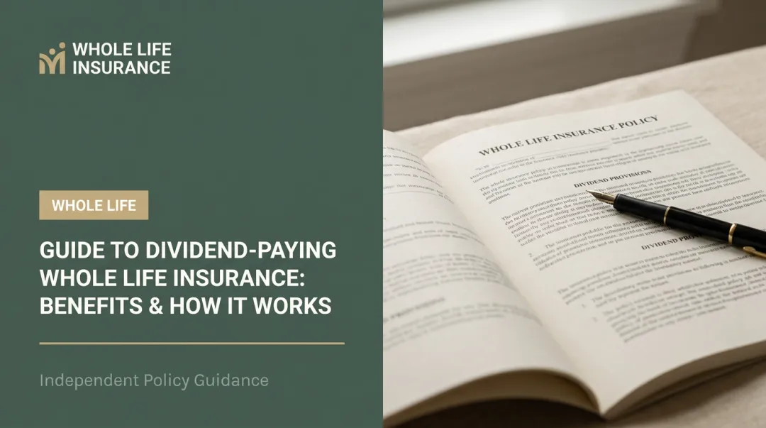 Guide to Dividend-Paying Whole Life Insurance: Benefits & How It Works