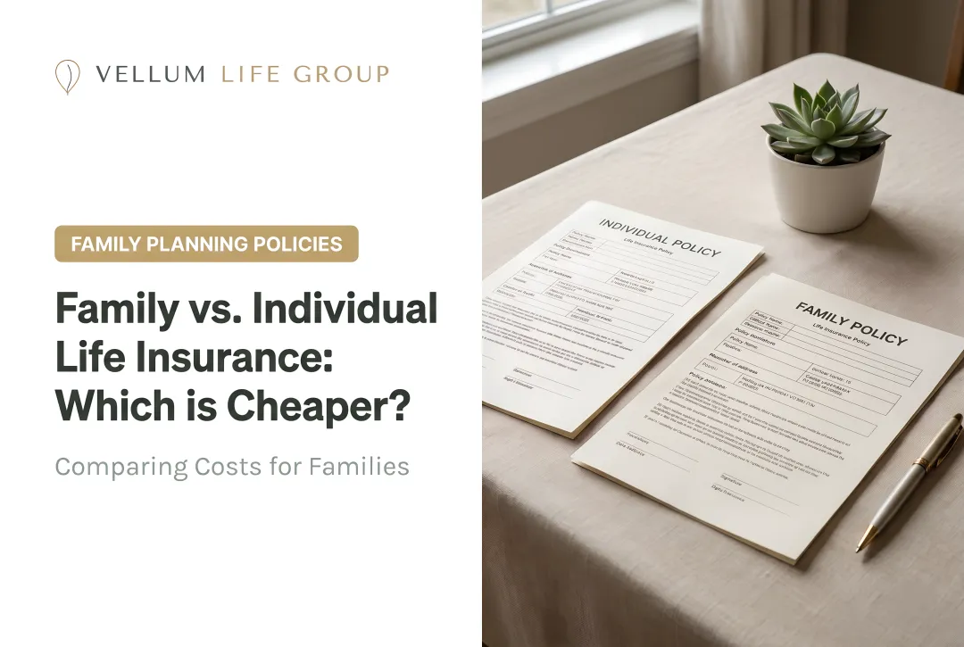 Family vs. Individual Life Insurance: Which is Cheaper?
