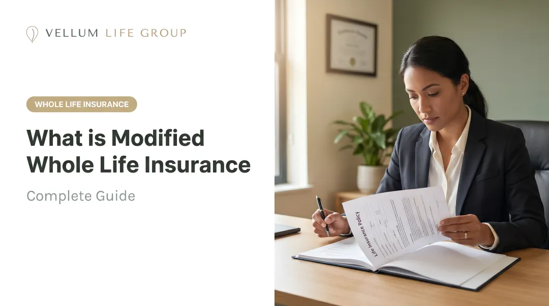 What is Modified Whole Life Insurance: Complete Guide