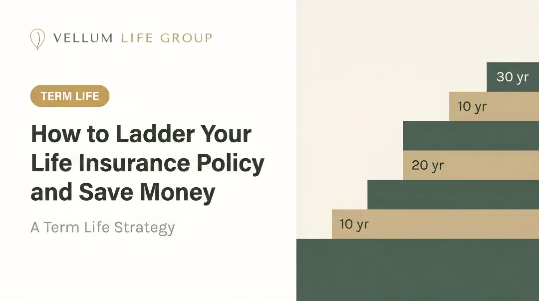 How to Ladder Your Life Insurance Policy and Save Money
