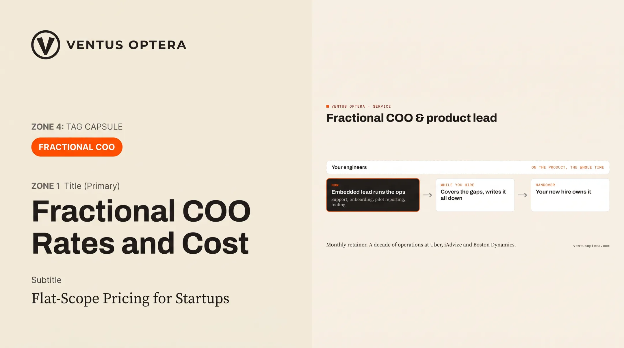 Fractional COO Rates and Cost