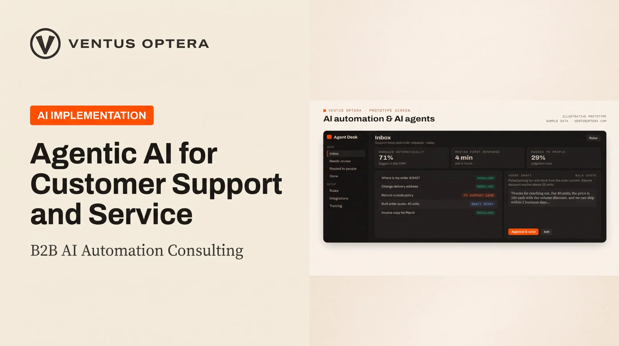 Agentic AI for Customer Support and Service