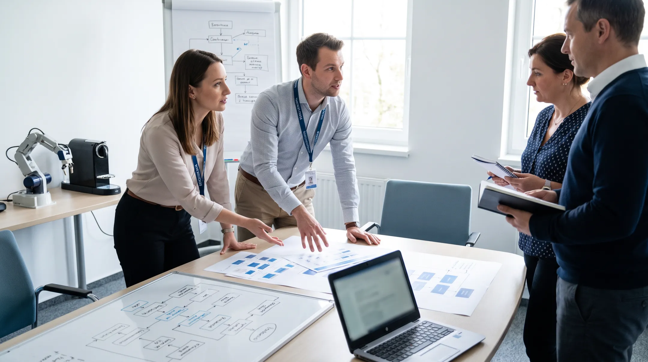 Ventus Optera team conducting an AI opportunity assessment
