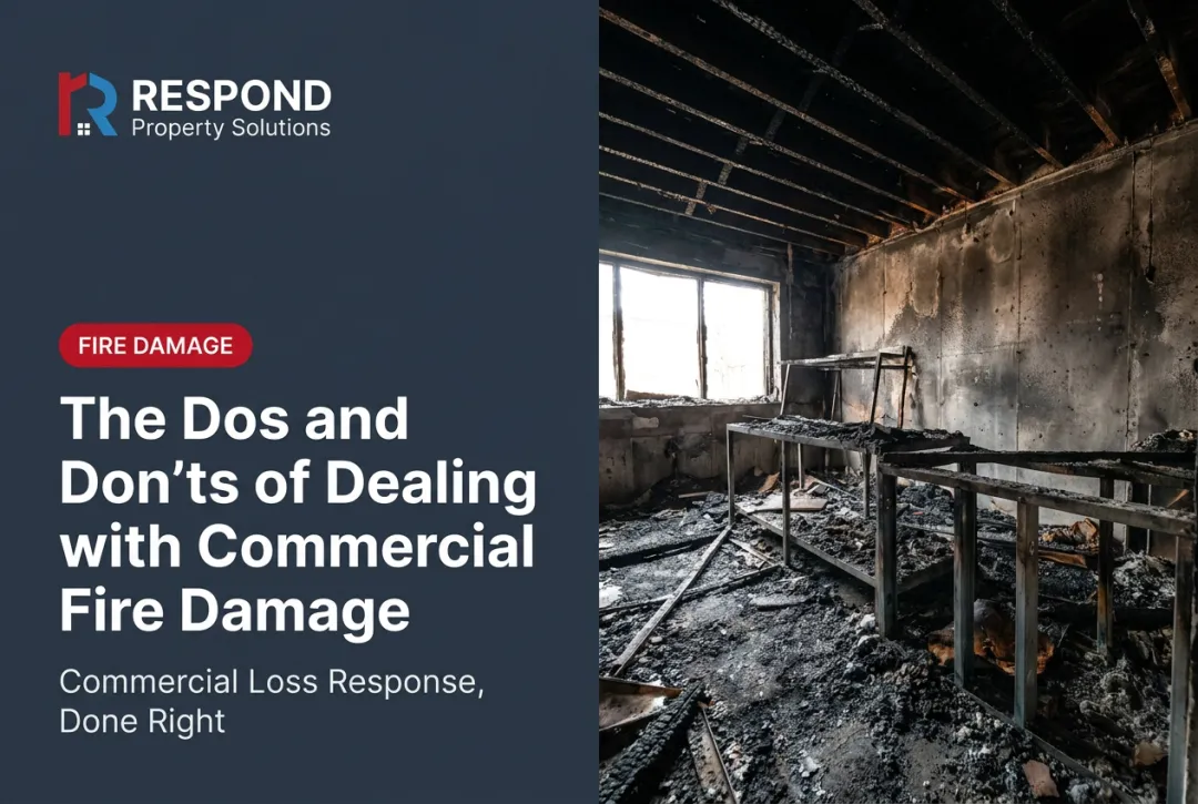 The Dos and Don'ts of Dealing with Commercial Fire Damage