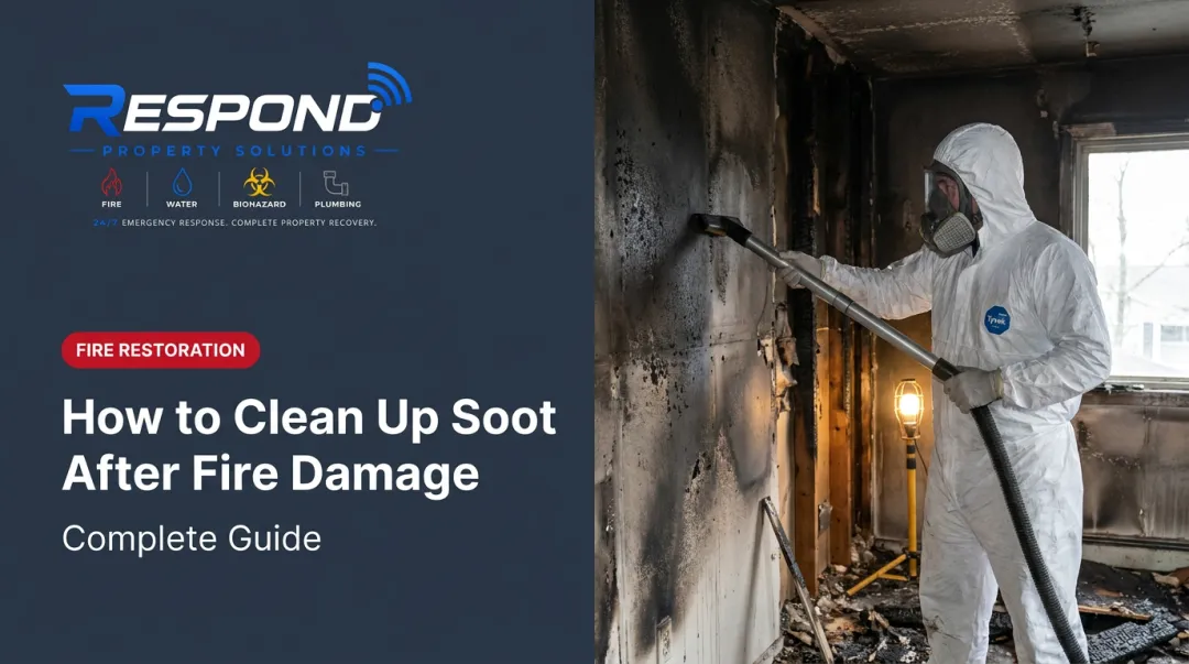 How to Clean Up Soot After Fire Damage: Complete Guide