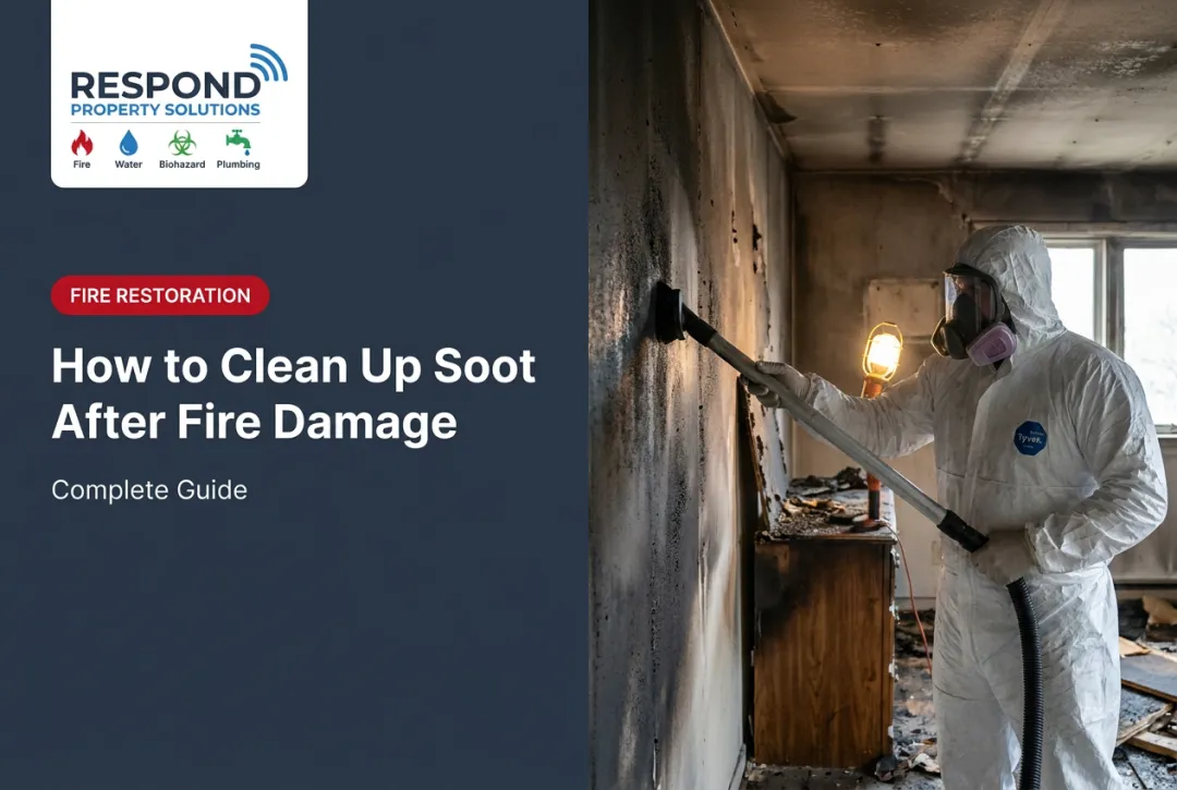 How to Clean Up Soot After Fire Damage: Complete Guide