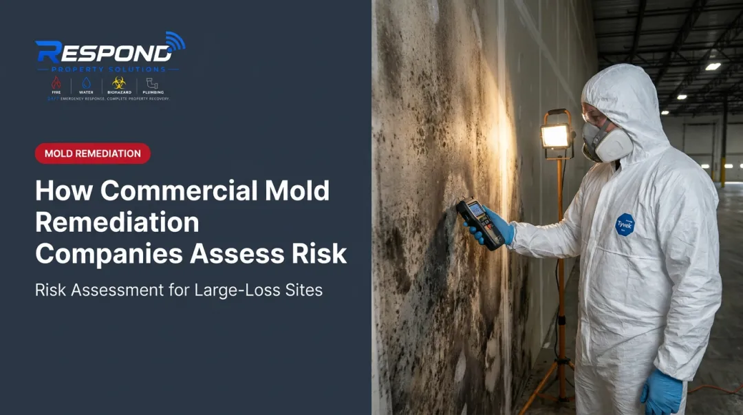 How Commercial Mold Remediation Companies Assess Risk