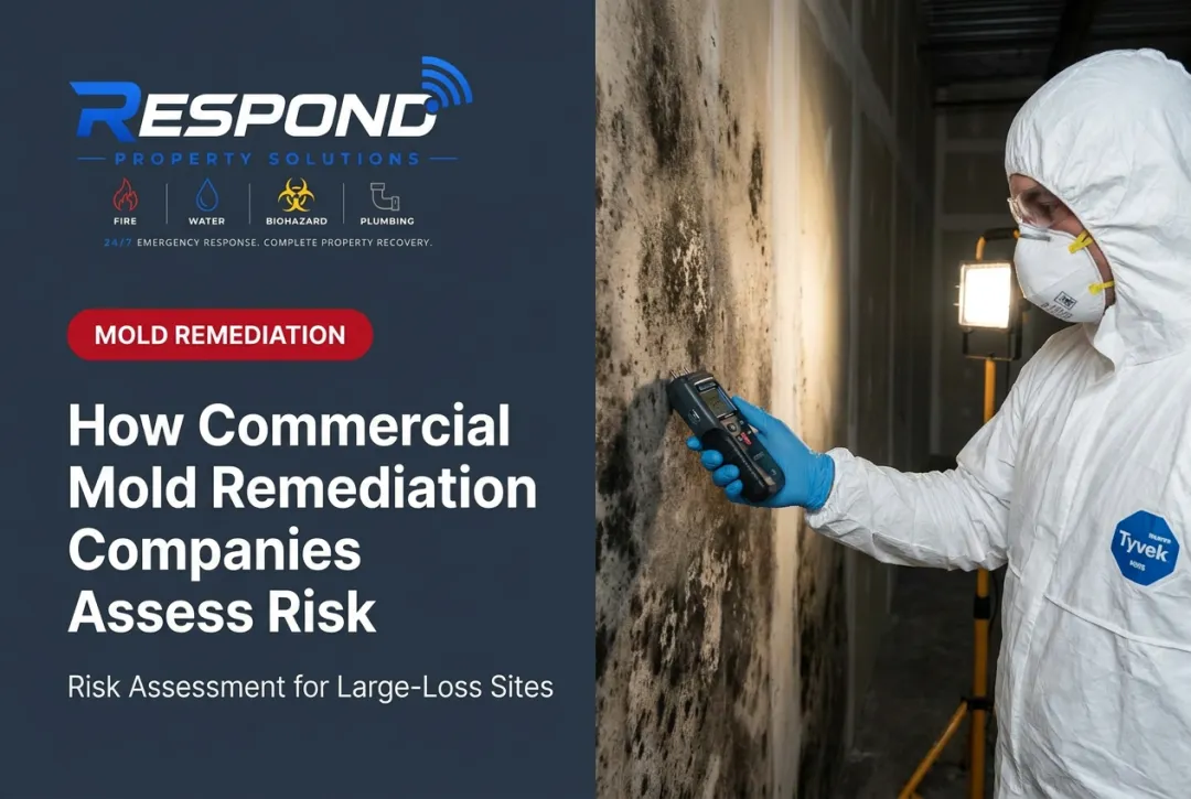 How Commercial Mold Remediation Companies Assess Risk