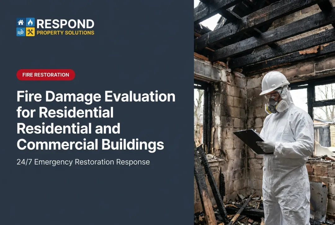 Fire Damage Evaluation for Residential and Commercial Buildings