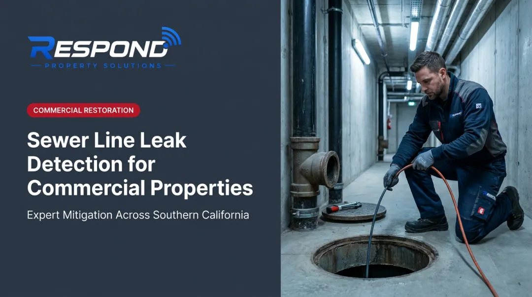 Sewer Line Leak Detection for Commercial Properties