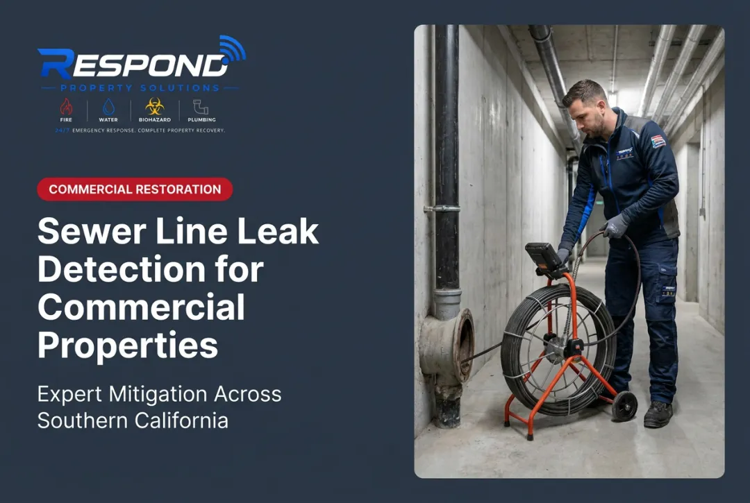 Sewer Line Leak Detection for Commercial Properties