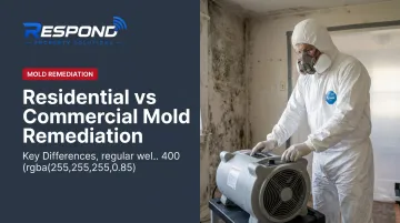 Residential vs Commercial Mold Remediation: Key Differences