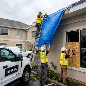 Commercial Storm Damage Restoration in Irvine