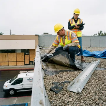 Commercial Wind Damage Restoration in Santa Ana, CA