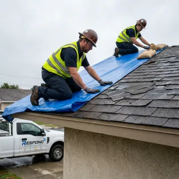 Emergency Storm Damage Roof Repair in Orange Park
