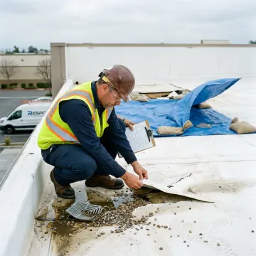 Storm Damage Commercial Roof Repair — Free Inspection