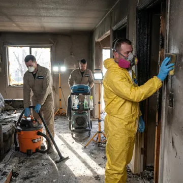 Fire Damage Restoration & Smoke Removal Services