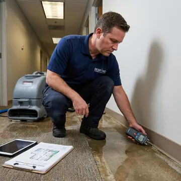 Commercial plumbing emergency inspection