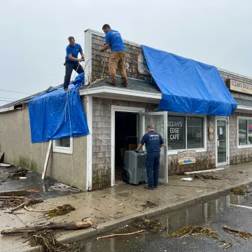 Commercial Storm Damage Restoration in Huntington Beach