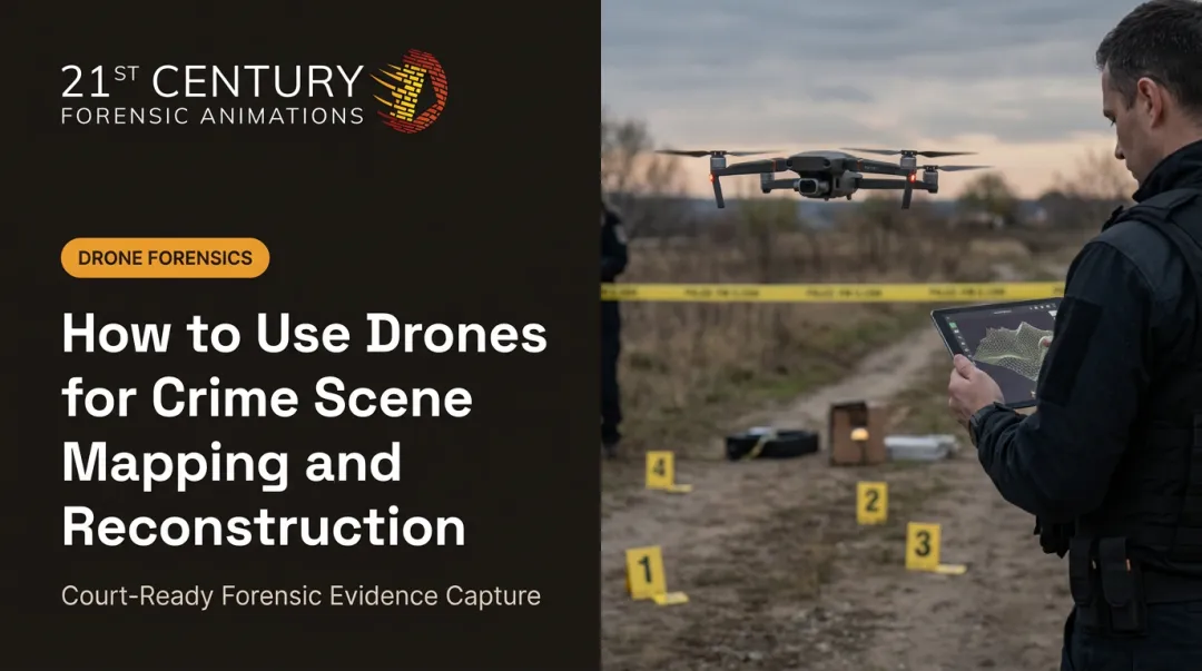 How to Use Drones for Crime Scene Mapping and Reconstruction