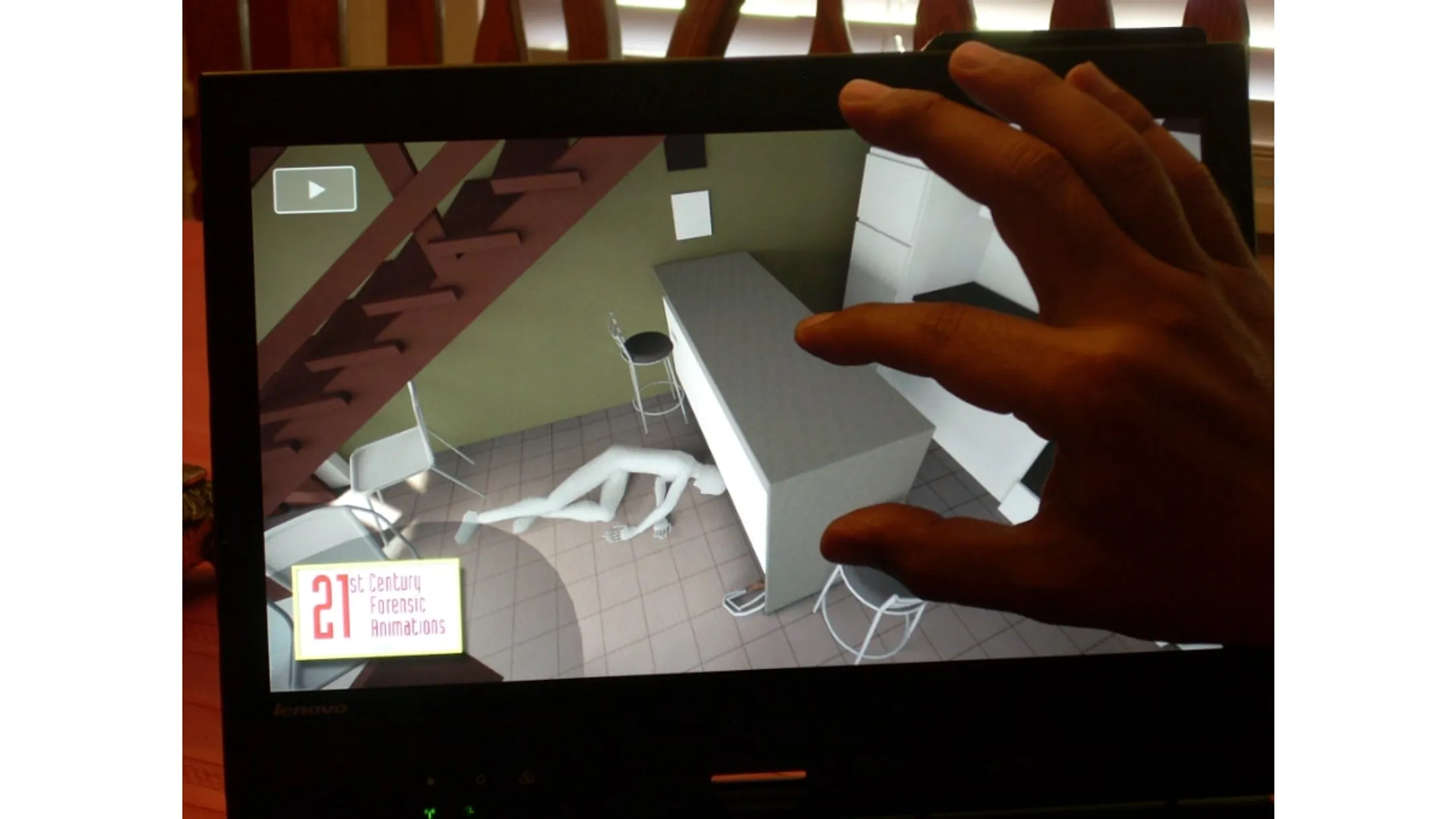 3D forensic animation reconstruction of vehicle collision for courtroom evidence