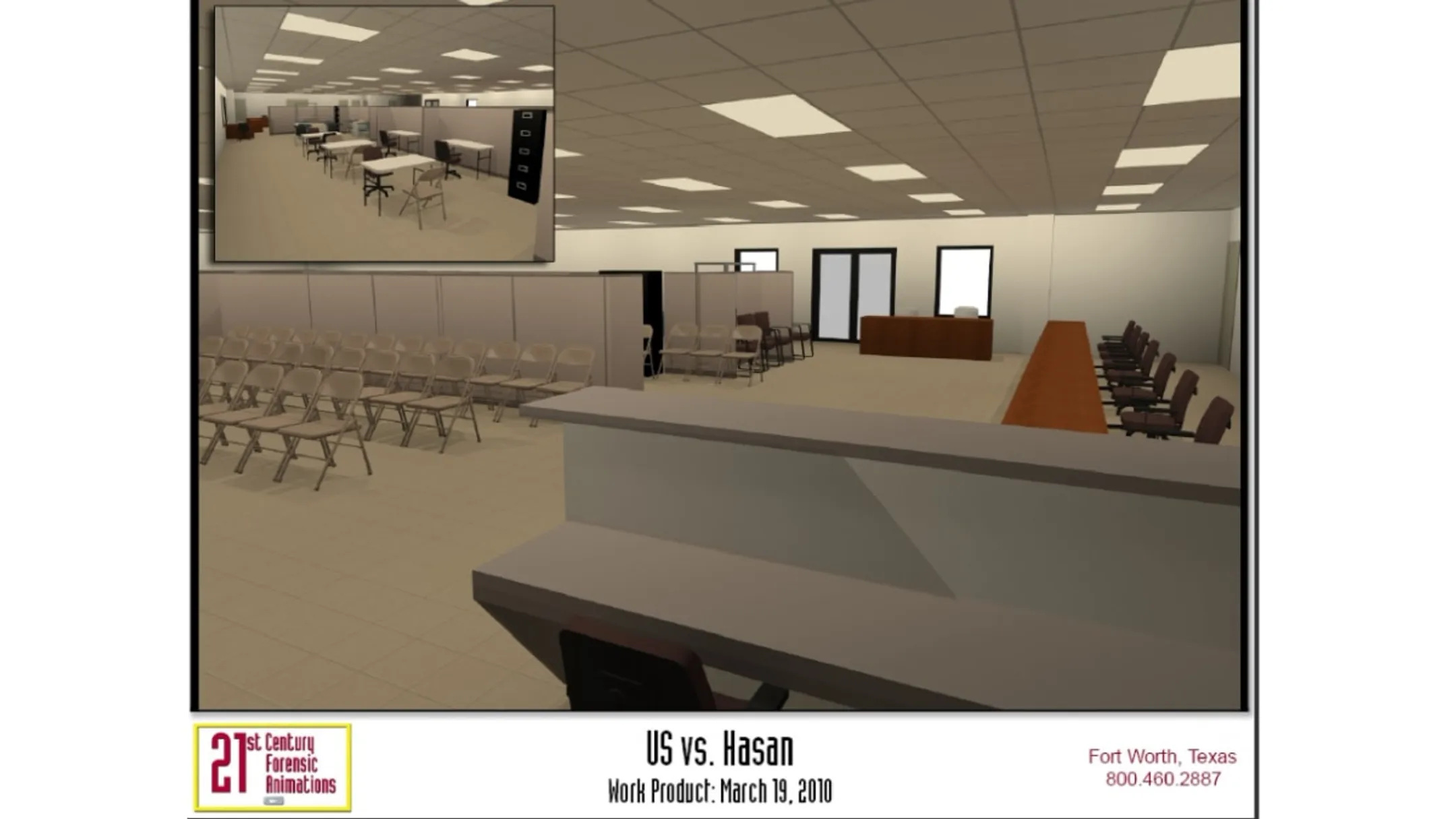21st Century Forensic Animations court-ready 3D bicycle accident reconstruction exhibit