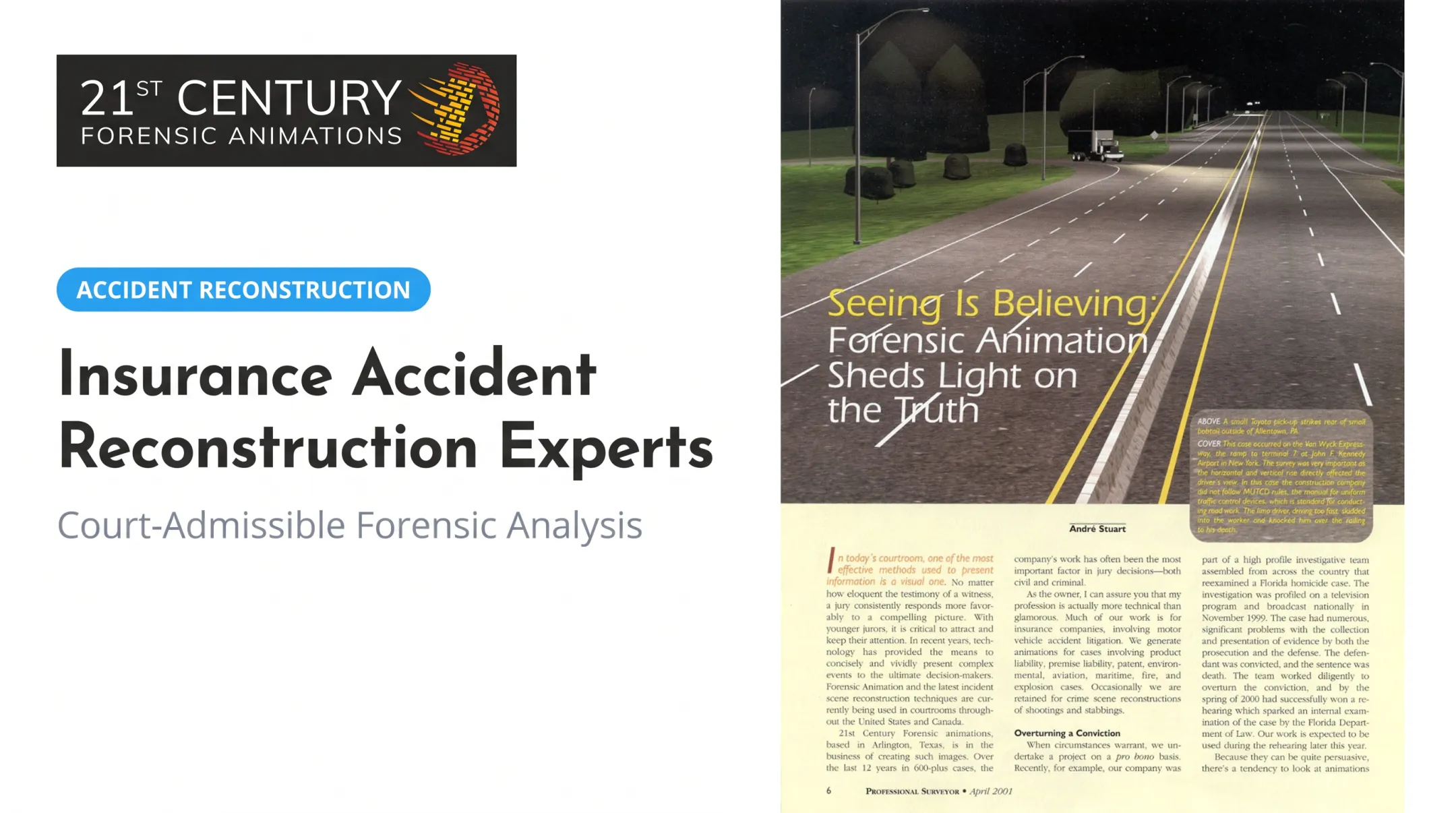 Insurance Accident Reconstruction Experts
